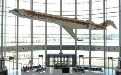 El aeropuerto de Manises, núcleo de comunicación turística