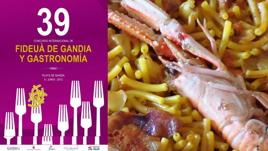 XL Concurso Internacional de fideuà y gastronomía en Gandia