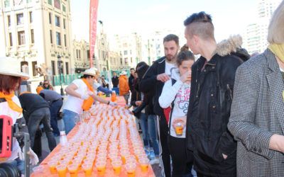 València Turisme celebra la “Gran Naranjada Fallera”