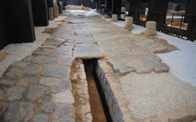 Via del Pòrtic y Casa dels Peixos, yacimientos romanos en Sagunto