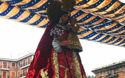Fiesta en Valencia de la Virgen de los Desamparados