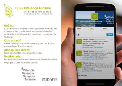 València Turisme lanza una “xarxa” formativa para impulsar los destinos turísticos desde los medios sociales