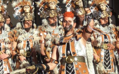 Fiestas de Moros y Cristianos y contrabandistas en la Font de la Figuera