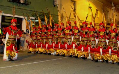 El desembarco de moros y cristianos de Oliva