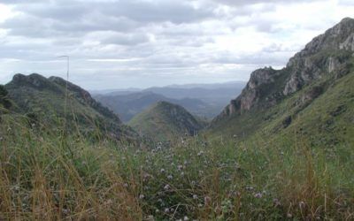 Un paisaje montañoso cerca del mar: Parpalló-Borrell