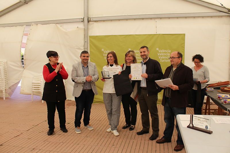 Bernardo Andrés Bofí gana el I Concurso Profesional de Arroz al Horno de Tavernes de Valldigna