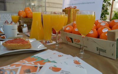 La Semana del Desayuno vuelve a la hostelería para poner en valor la naranja valenciana certificada