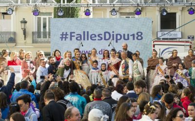 València Turisme promociona las Fallas desde el corazón del cap-i-casal