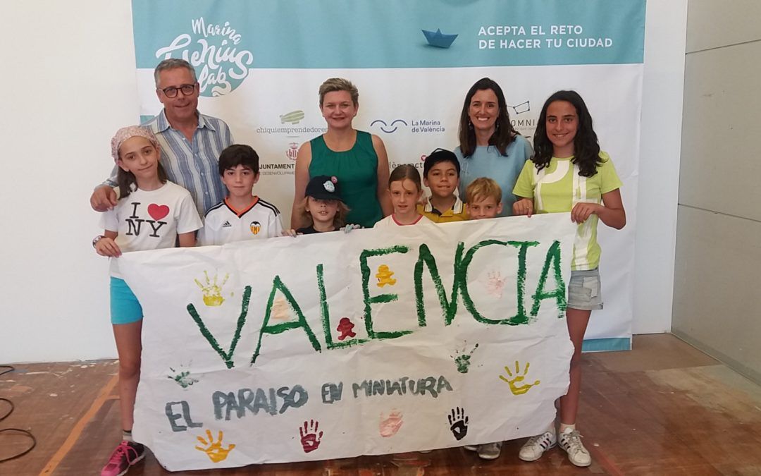 Los chiquiemprendedores de Marina Genius Lab apuestan por un turismo más sostenible y tecnológico para hacer de València “el paraíso en miniatura”