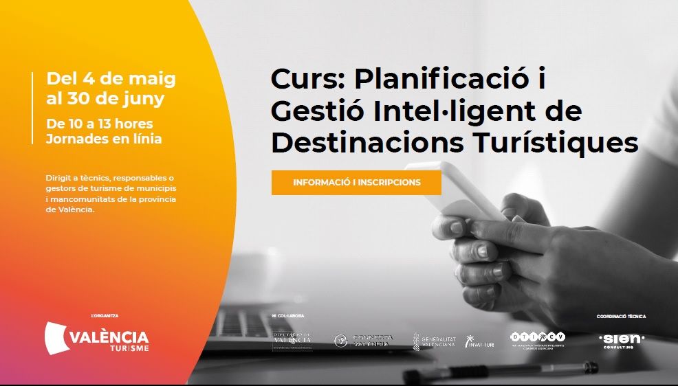 València Turisme ofereix formació de planificació i gestió intel·ligent a les destinacions turístiques