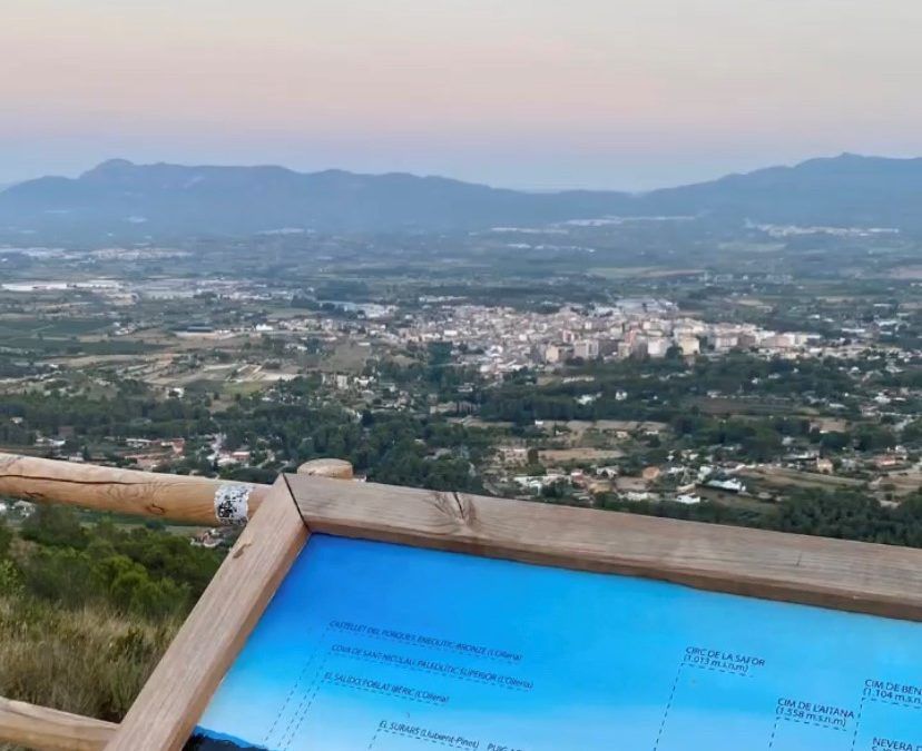 Viewpoint of La Creueta de LOlleria