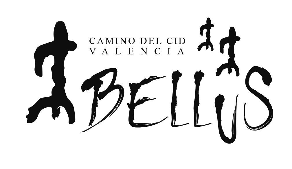 La figura de un antropomorfo hallado en la cueva de la Petxina de Bellús ilustra el nuevo sello del Camino del Cid