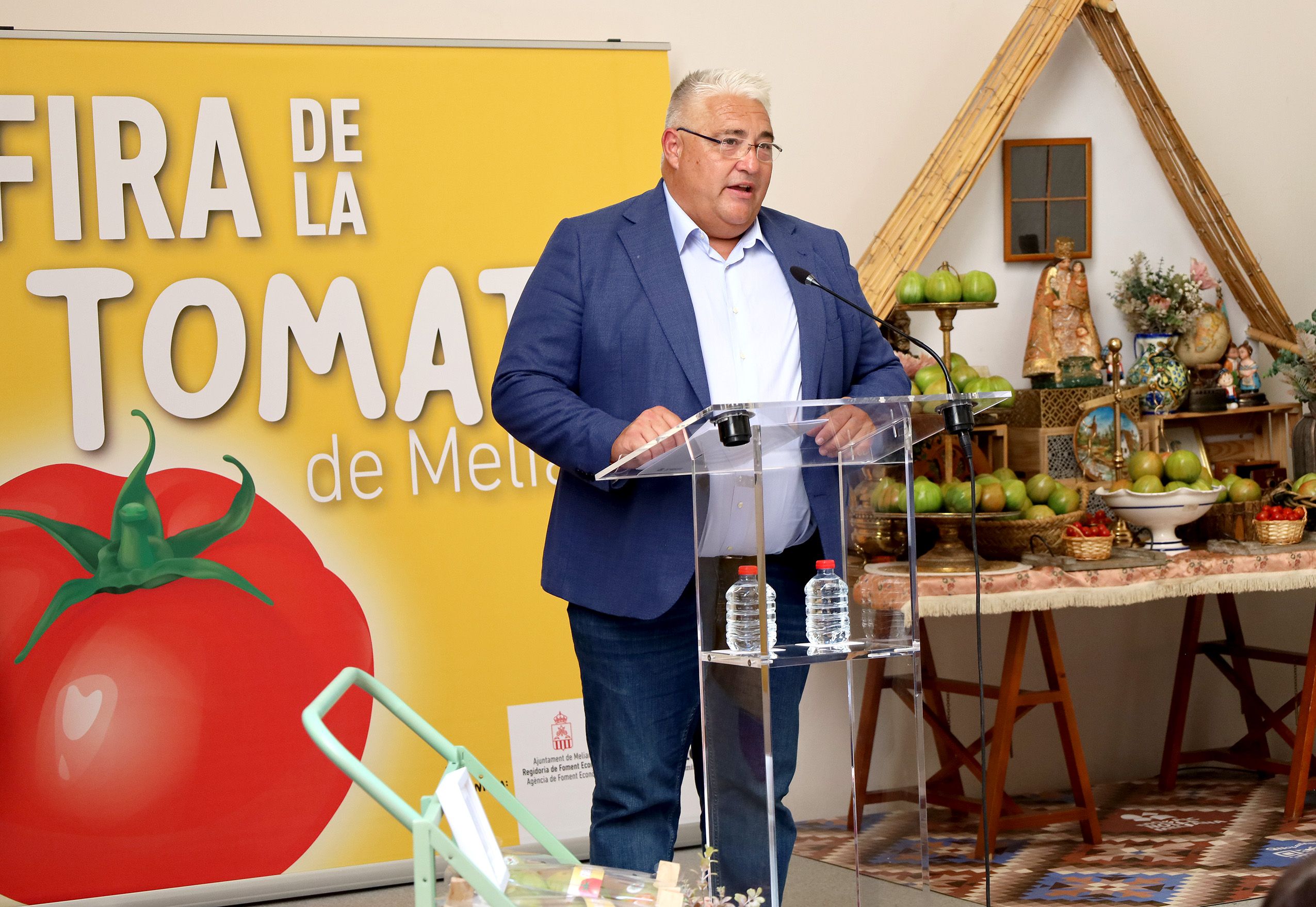 Meliana presenta en la Diputació de València la Fira de la Tomata que se celebra este cap de setmana