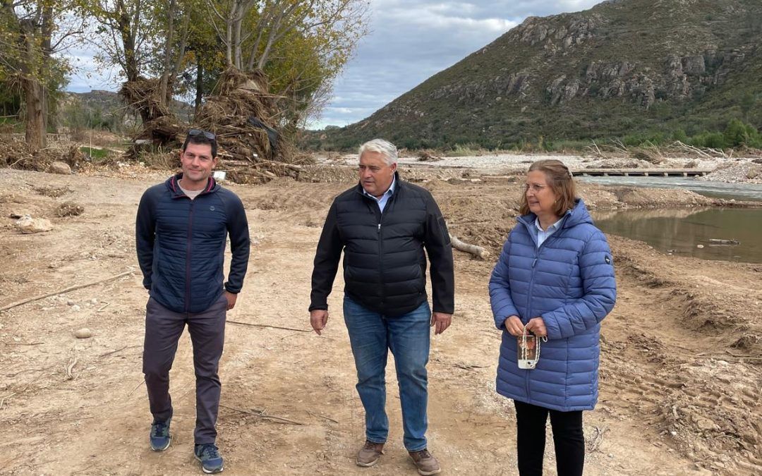 La Diputació de València avalua els danys de la DANA en infraestructures turístiques de Pedralba, Bugarra i Gestalgar