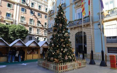 La Diputació de València celebra la Navidad con la Plaça del Nadal y el Mercado Mágico de los Reyes Magos de Oriente