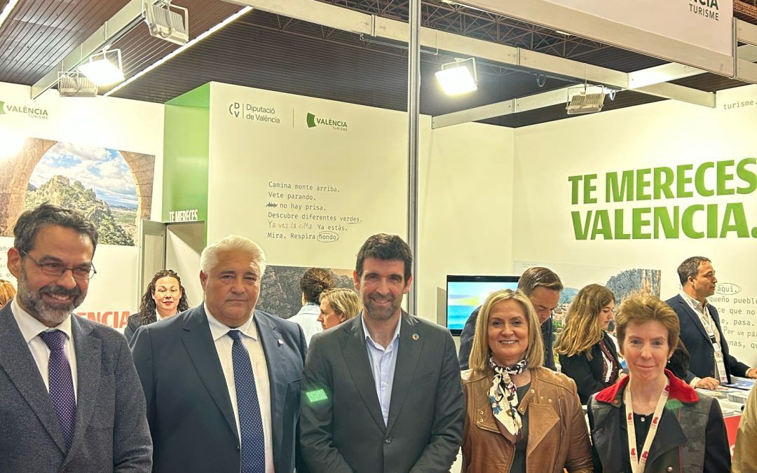 La Diputació de València participa en la feria Expovacaciones 2025 de Bilbao