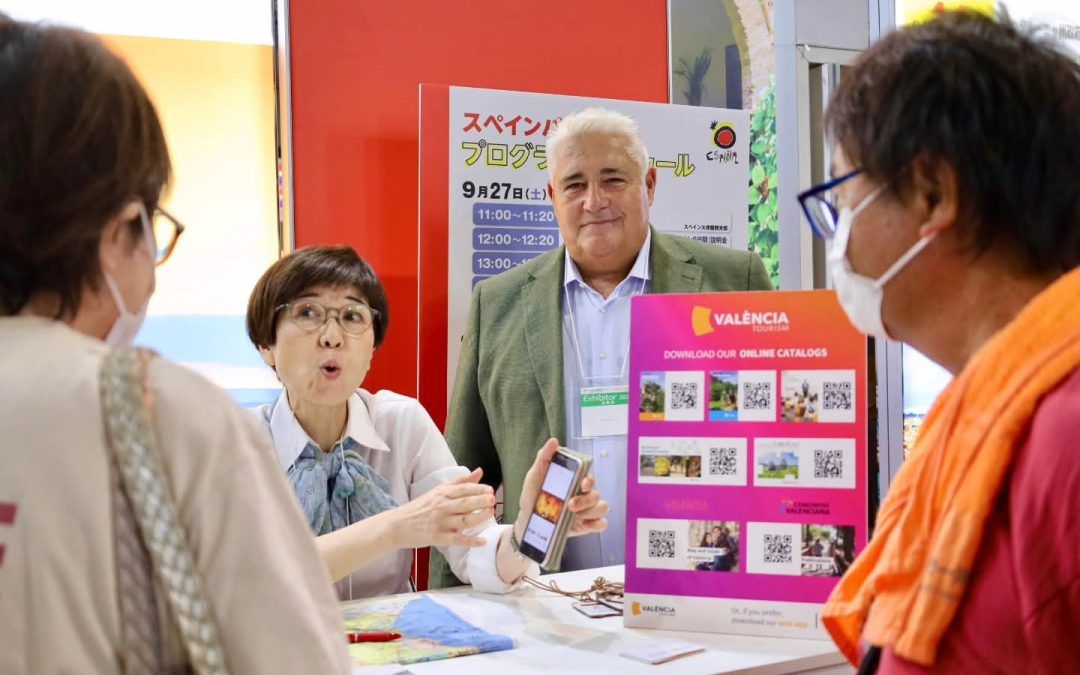 Cultura, naturaleza y gastronomía, principales intereses del turista japonés sobre la provincia de Valencia