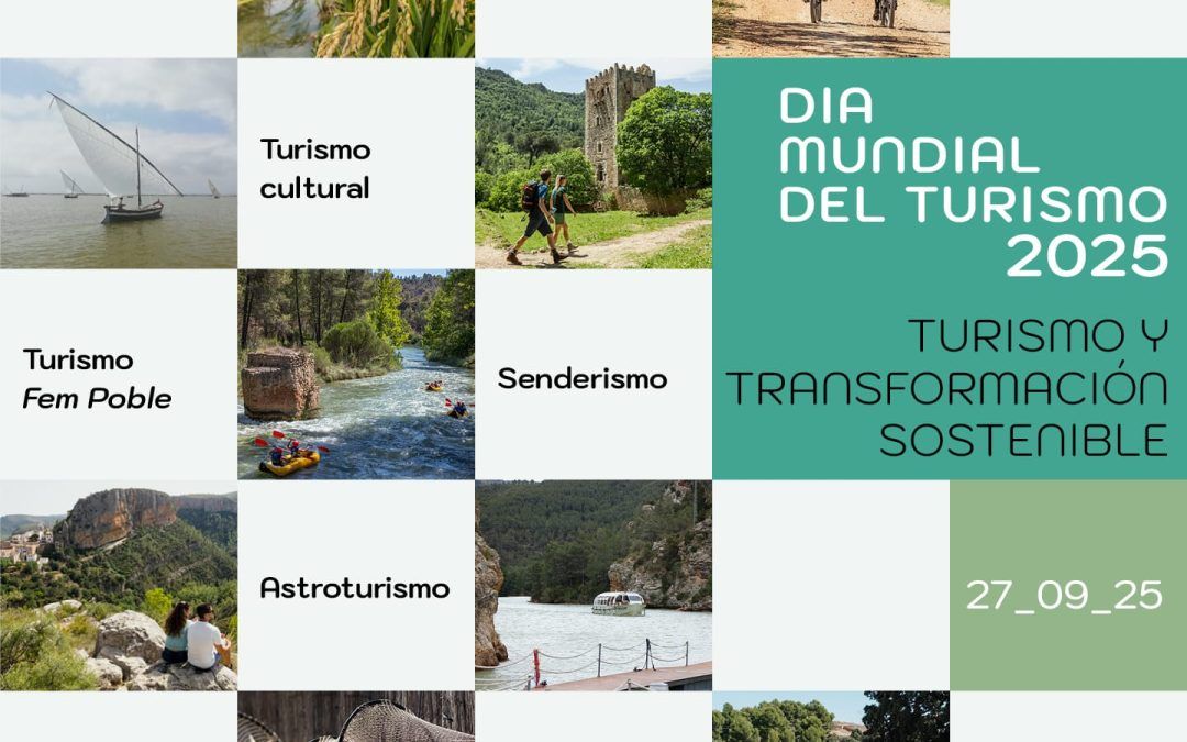 La Diputación impulsa la celebración del Día Mundial del Turismo en la provincia de Valencia