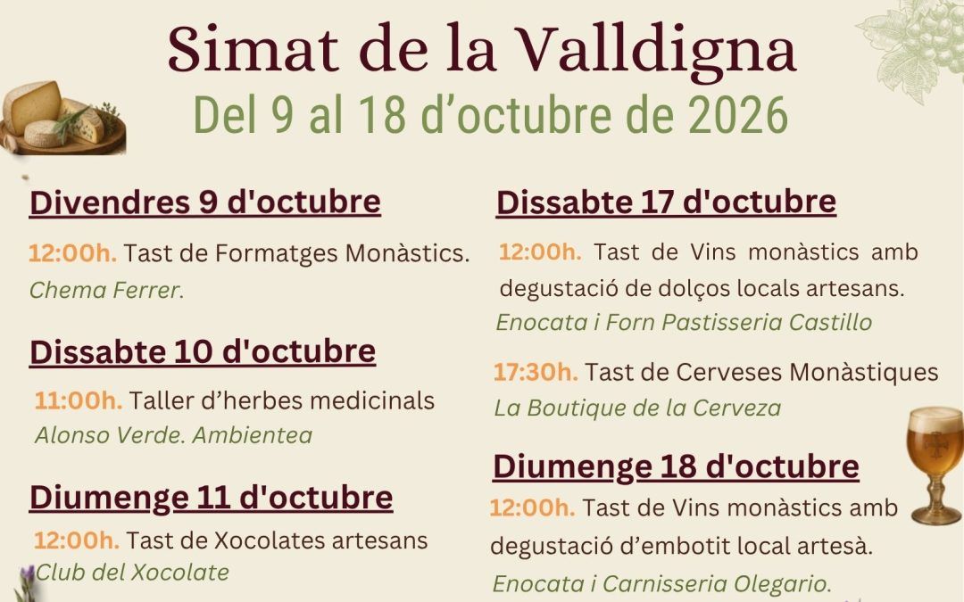 XI Encontre de Gastronomia Monàstica