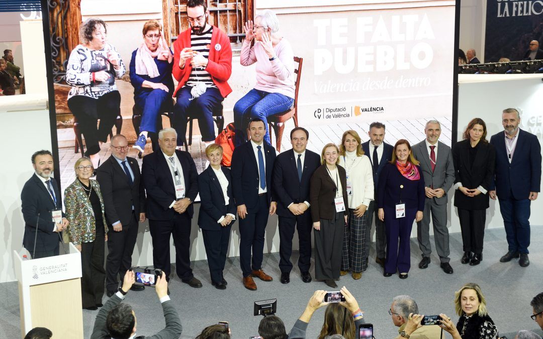 La Diputació de València coloca el encanto de los pueblos en el centro de su oferta turística en Fitur